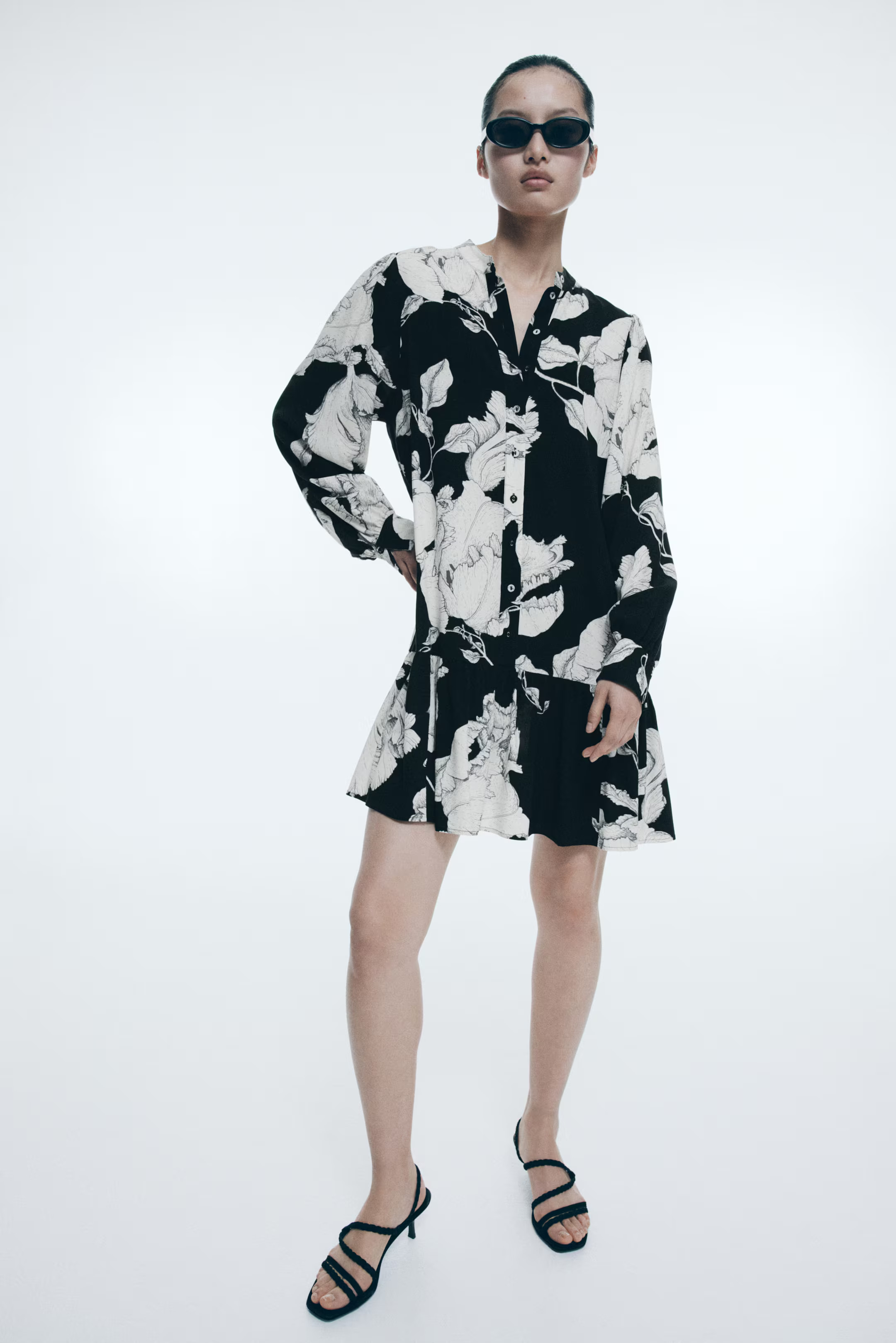 Patterned Viscose Dress | H&M (US + CA)