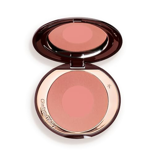 Charlotte Tilbury Cheek to Chic Powder Blush - Two-Tone Cheek Makeup with a Radiant, Luminous Finish - Buildable Color that Smooths, Buffs & Blends for a Light Reflecting Glow - Ecstasy | Amazon (US)