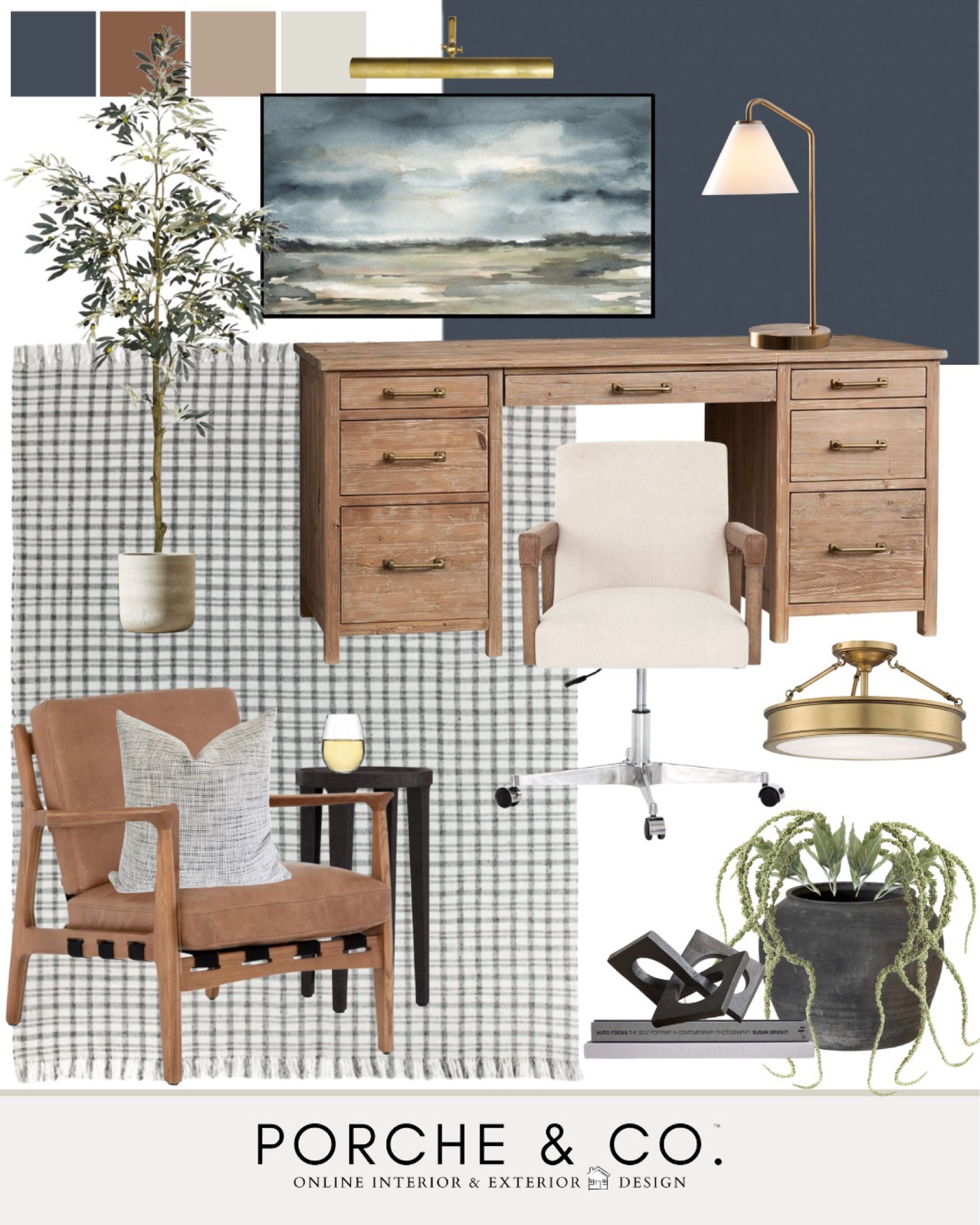 Home office mood board, home office inspo, masculine office, office decor, office design ideas 

#LTKsalealert #LTKstyletip #LTKhome