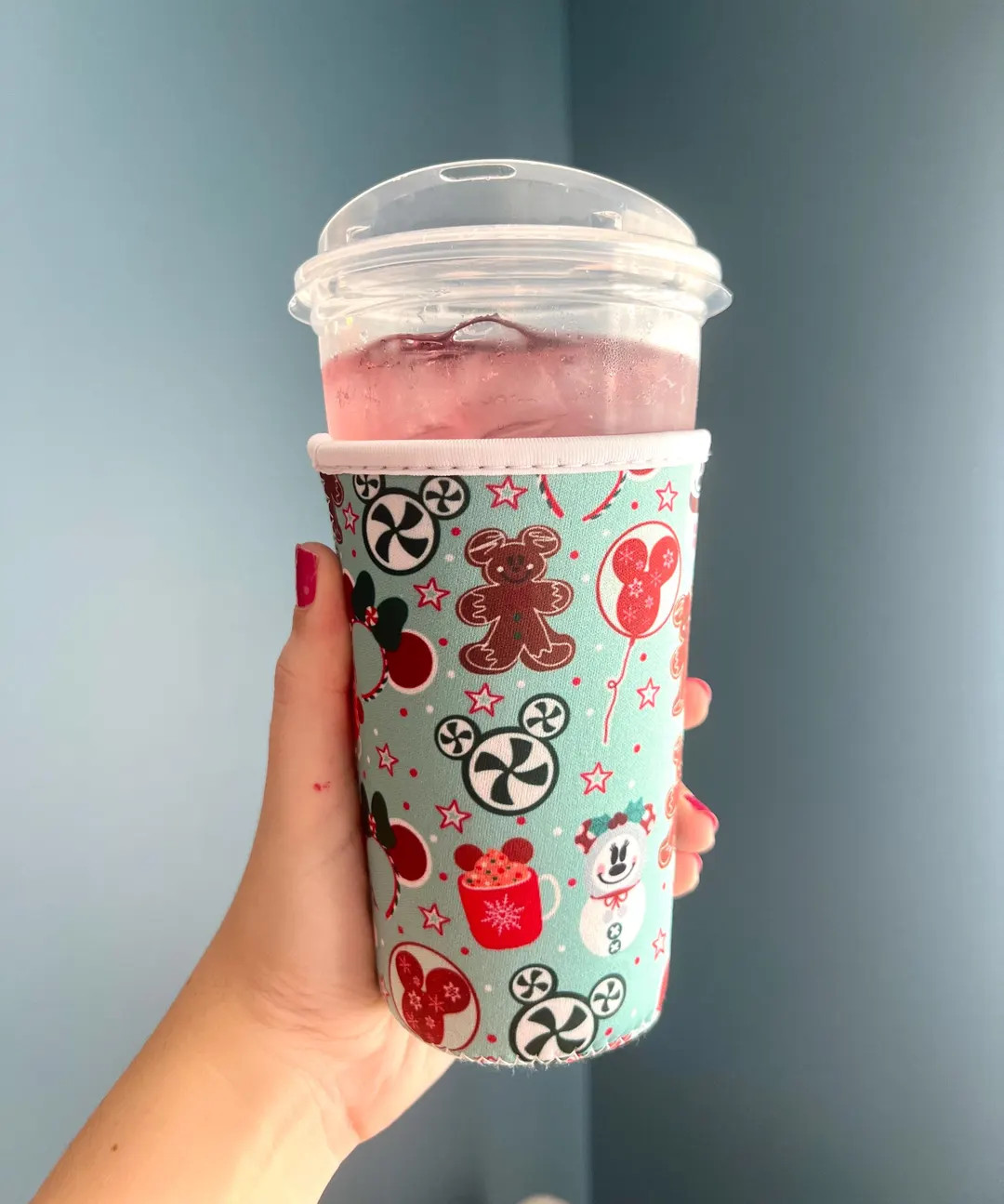 Magical Iced Coffee Sleeve, Christmas Iced Coffee Sleeve, Drink Cover, Insulated Drink Sleeve, Co... | Etsy (US)