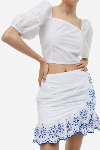 Embroidered Skirt | H&M (US)