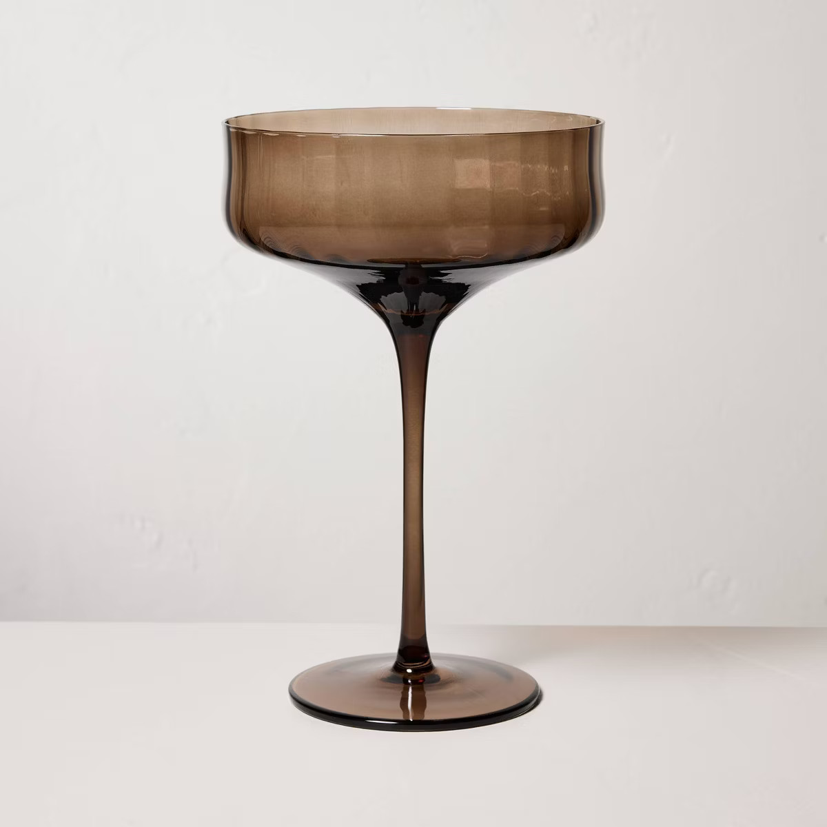 12oz Coupe Glass Brown - Hearth & Hand™ with Magnolia | Target