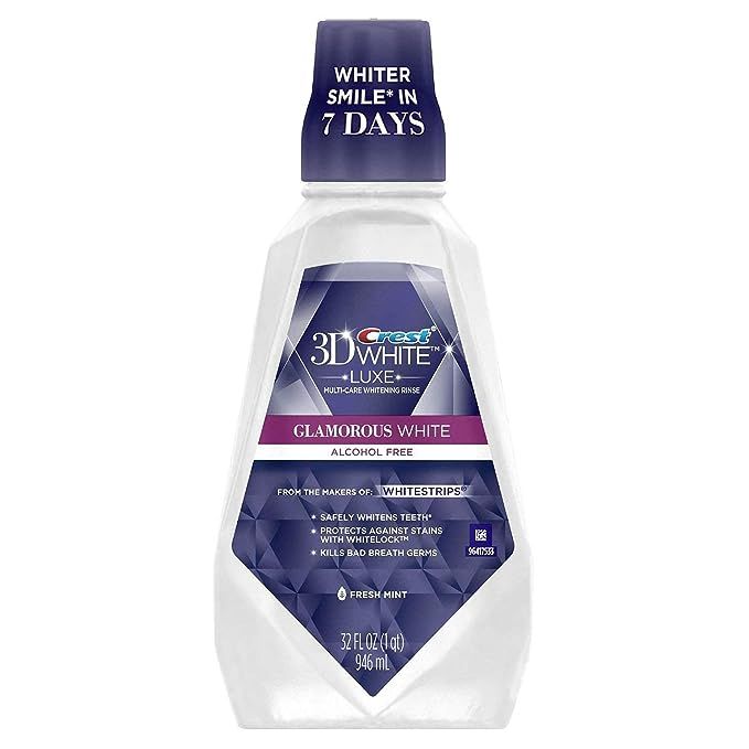 Crest Whitening Rinse Fresh Mint Mouthwash - 946 ML | Amazon (US)