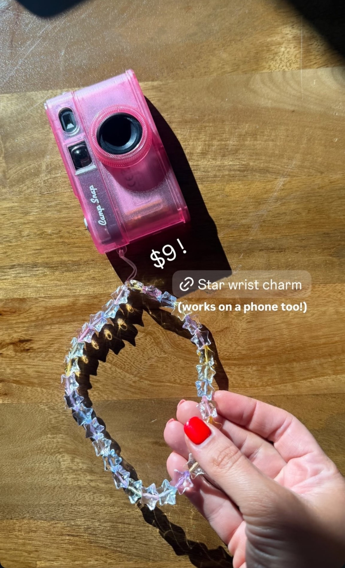Star wrist charm for a phone or camera!

#LTKmomlife #LTKdayinmylife