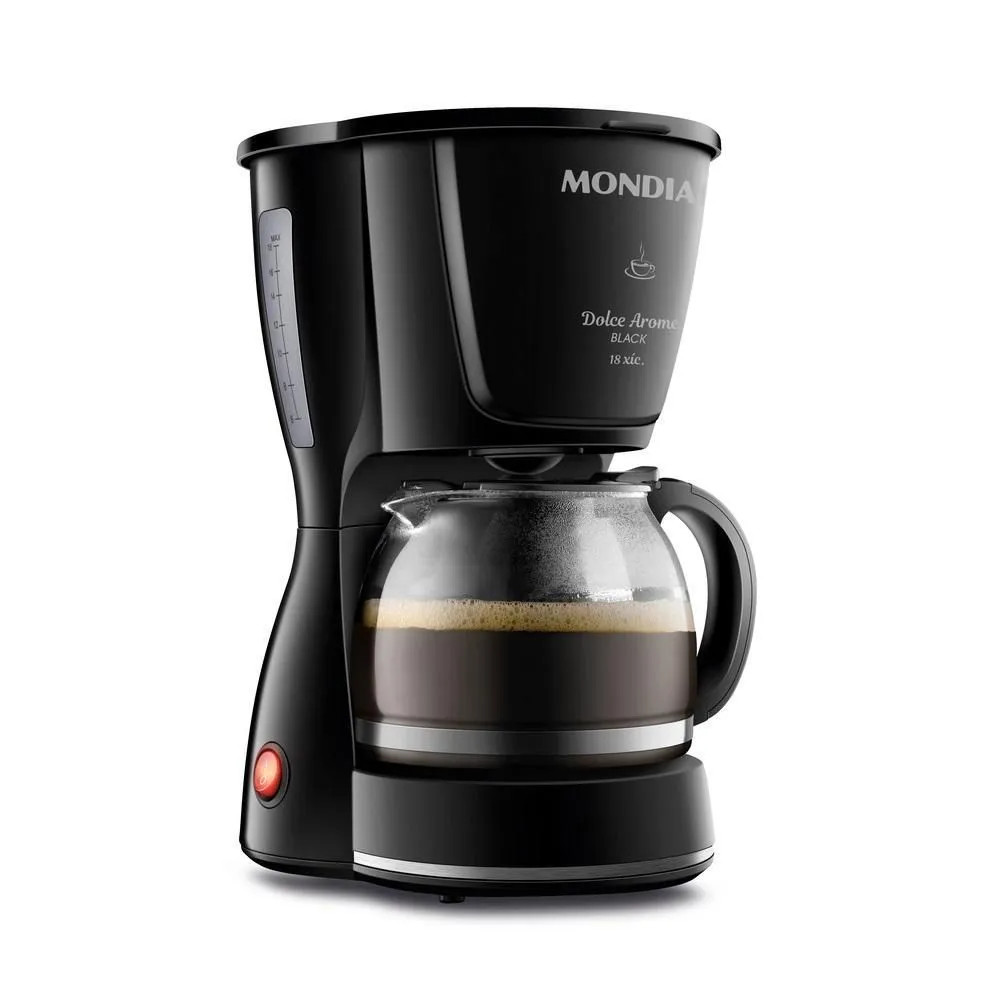 Cafeteira Elétrica Mondial Dolce Arome Black C-30-18x-fb em Promoção | Ofertas na Americanas | Americanas (BR)
