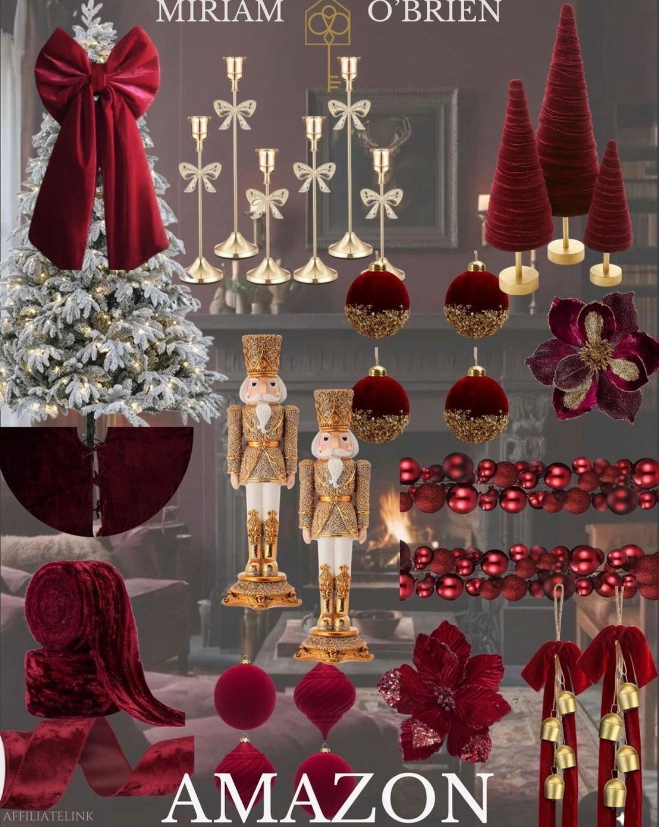 Transform your home with these stunning burgundy color this holiday!

Follot me at @miriamobrien_ on IG and TikTok! 

#AmazonHoliday #AmazonFinds #AmazonChristmas #AmazonHomeDecor 

#LTKHome #LTKSeasonal #LTKOver40

#LTKHome #LTKOver40 #LTKSeasonal
