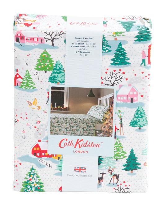 Shine Bright Holiday Sheet Set | TJ Maxx