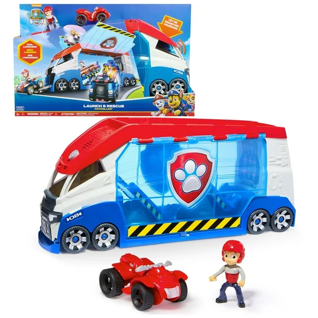 PAW Patrol: PAW Patroller with Lights & Sounds, Ryder Figure & ATV Vehicle | Walmart (US)