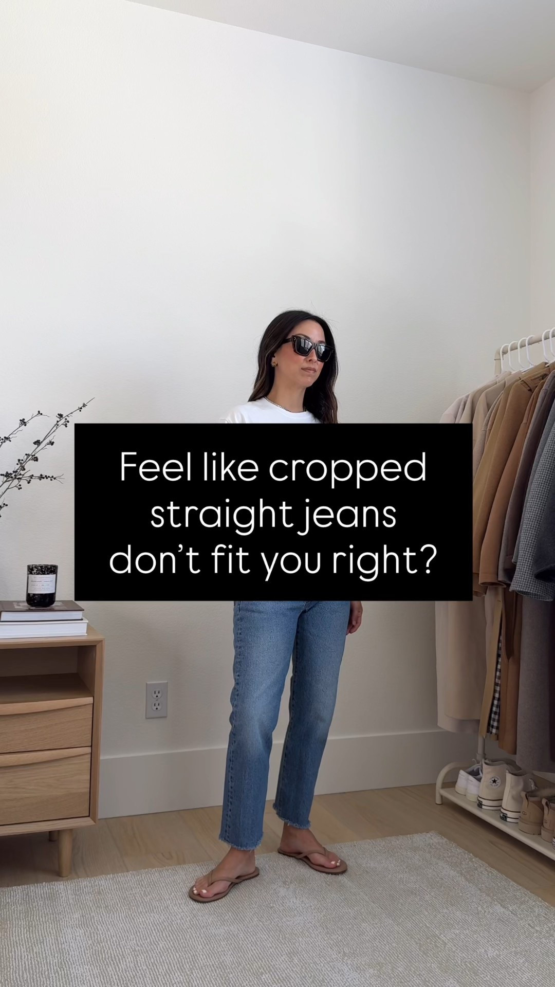 
My best jeans, Citizens of Humanity Miro jeans, 6 ways. These are a slight barrel, great wash. I did have to cut the hem on these. If straight legged denim DO NOT work for you, try a slight barrel option. If you have curves, barrel jeans actually allow your hips to breathe and they don't feel like they're suffocating your thighs

Look 1
Gap tank xs
Citizens of Humanity Miro jeans 25. Cut hems
Staud flats 35
J.Crew bucket bag
Celine sunglasses
Dorsey James necklace 15"
J.Crew earrings

Look 2
Everlane tank small. This one is sold out, but linked similar
Citizens of Humanity Miro jeans 25. Cut hems
Good American belt
Tkee sandals 5
Dragon Diffusion bag triple jump small
YSL Sunglasses
Dorsey James necklace 15"
J.Crew earrings

Look 3
Aritzia knit tank small
Citizens of Humanity Miro jeans 25. Cut hems
Everlane leather flip flops 5
Liffner bag
Celine sunglasses
Dorsey James necklace 15"
J.Crew earrings

Look 4
J.Crew cropped shirt xs
Citizens of Humanity Miro jeans 25. Cut hems
Everlane cashmere sweater xs
Dragon Diffusion santa croc bag small
Polo Ralph Lauren hat
Amazon Mesh flats 5
Dorsey James necklace 15"
J.Crew earrings

Look 5
Madewell tank small
Citizens of Humanity Miro jeans 25. Cut hems
Ancient Greek sandals 35
Quince sweater small
The Row tote small
Celine Sunglasses
Dorsey James necklace 15"
J.Crew earrings

Look 6
Aritzia tee medium
Citizens of Humanity Miro jeans 25. Cut hems
Amazon jelly flats 5.5
Dragon Diffusion triple jump small
YSL sunglasses
Dorsey James necklace 15"
J.Crew earrings

#LTKPetite #LTKStyleTip #LTKItBag