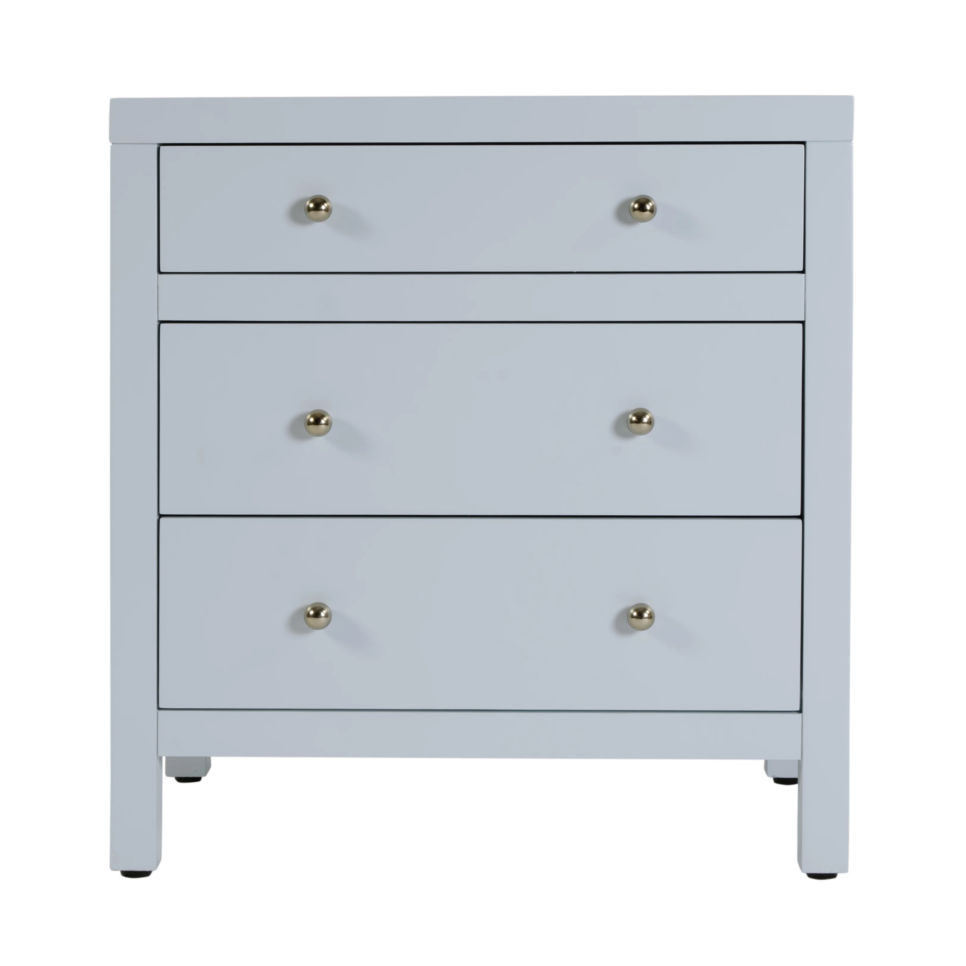 Celine 25" 3-Drawer Nightstand | Wayfair North America