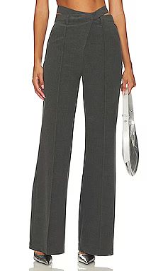 Camila Coelho Ludlow Pant in Charcoal from Revolve.com | Revolve Clothing (Global)