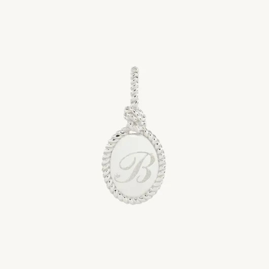 Love Knot Silver Signet Charm | Catbird