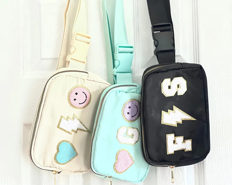 Personalized Belt Bag for Kid Custom Fanny Pack Gift Toddler Personalized Crossbody Girl Bum Bag ... | Etsy (US)