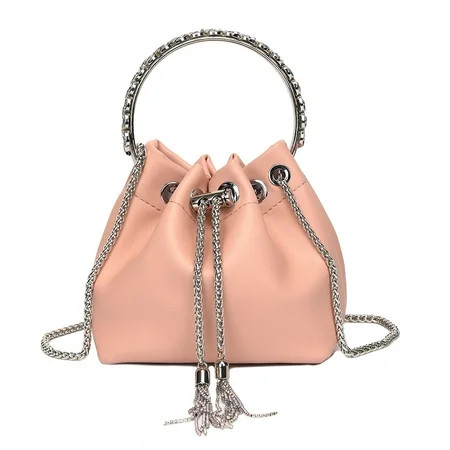 Vakind Diamonds Rhinestone Shoulder Bag Women Evening Clutch Chain Crossbody Bucket Bag | Walmart (US)
