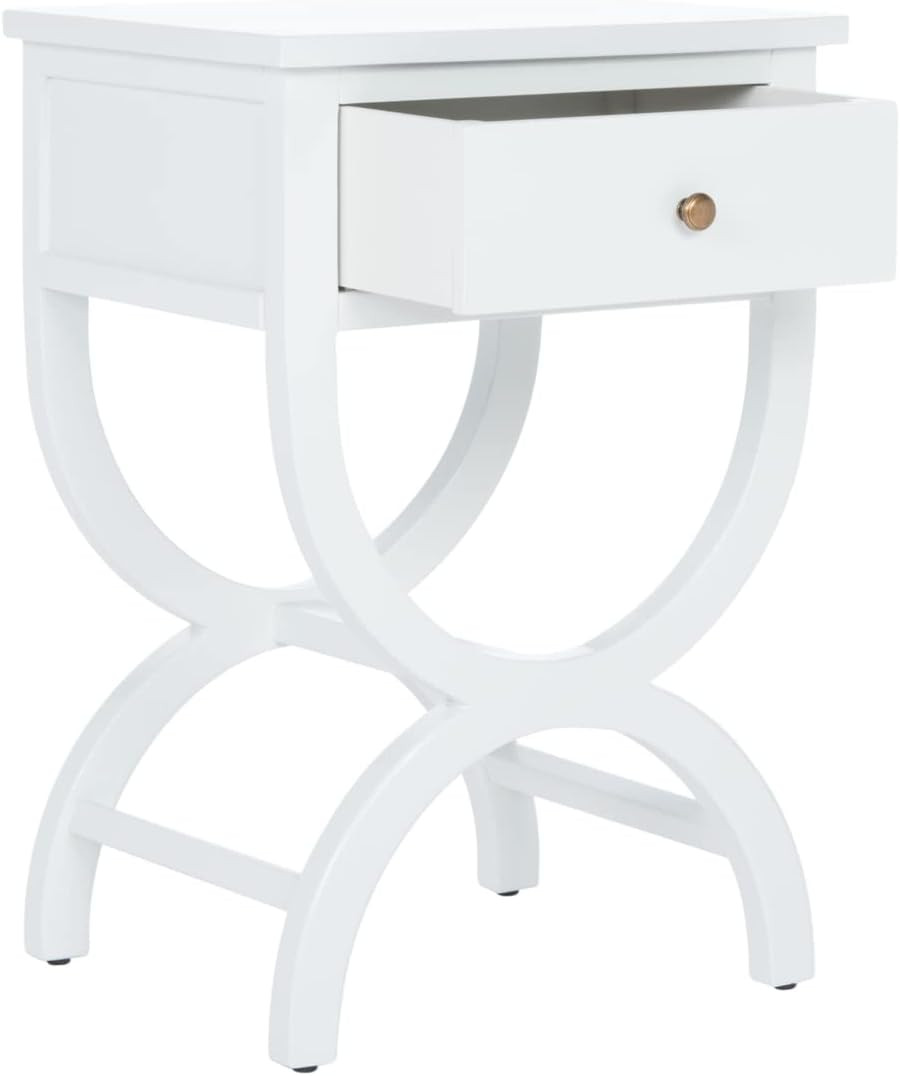Safavieh American Homes Collection Maxine Shady White Accent Table | Amazon (US)
