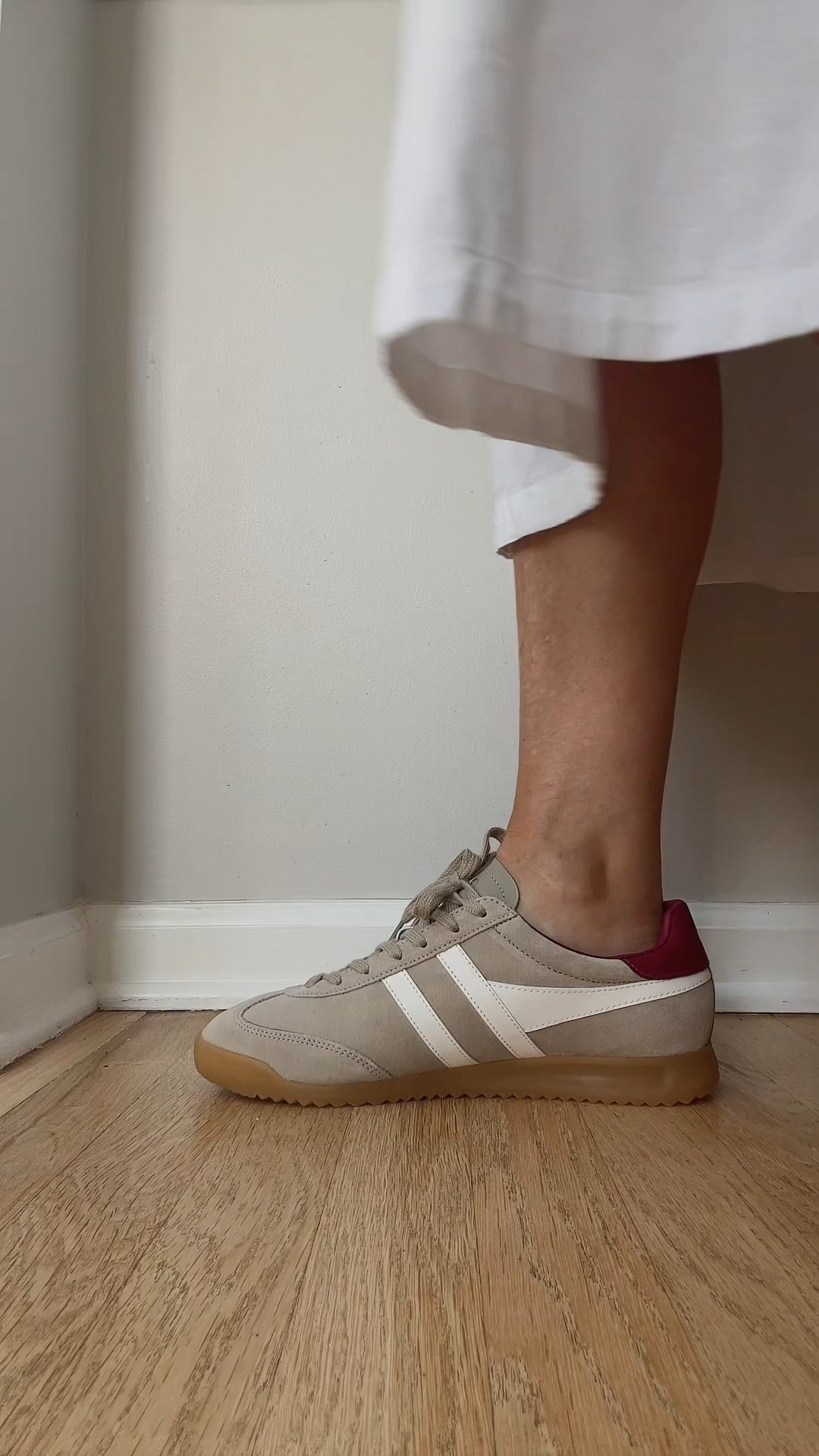 One of my best sellers! 

Gola sneakers 

Trendy sneakers 2025, neutral sneakers, gola, “it girl” sneakers 



#LTKShoeCrush #LTKShoeCrush