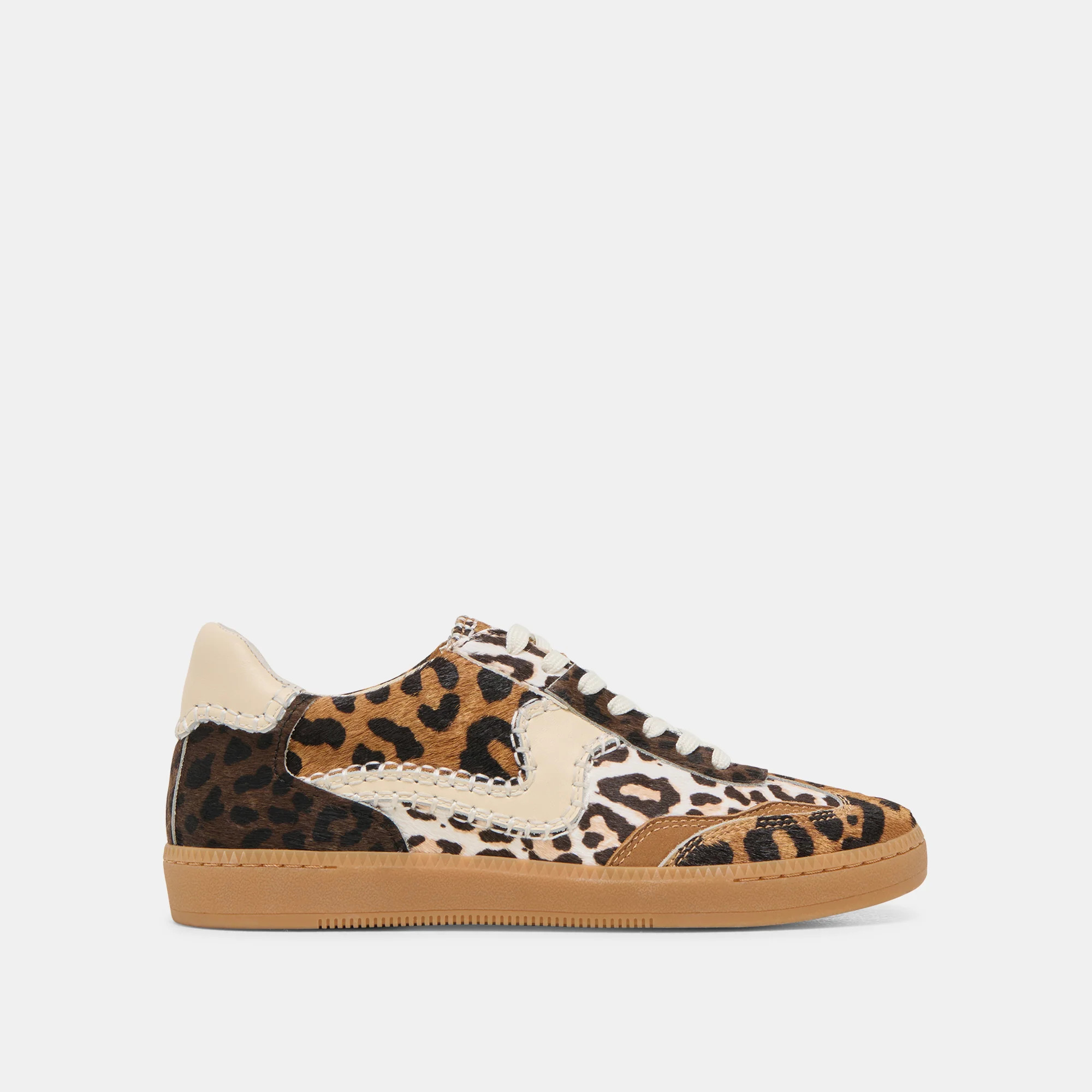 Notice Stitch Leopard Multi Calf Hair Sneakers | Dolce Vita | DolceVita.com
