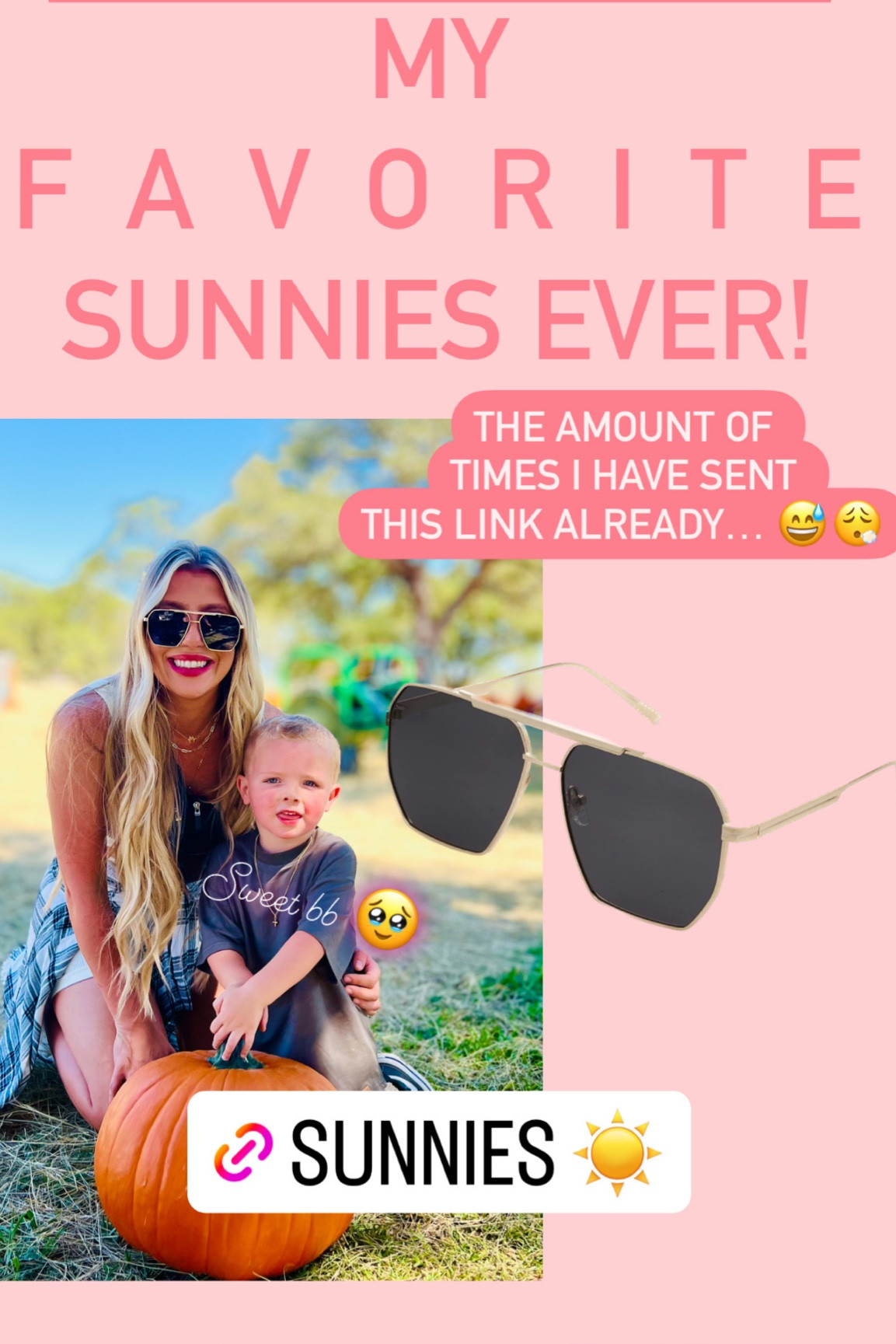 Best sunglasses ever!

#LTKSeasonal #LTKU #LTKFind