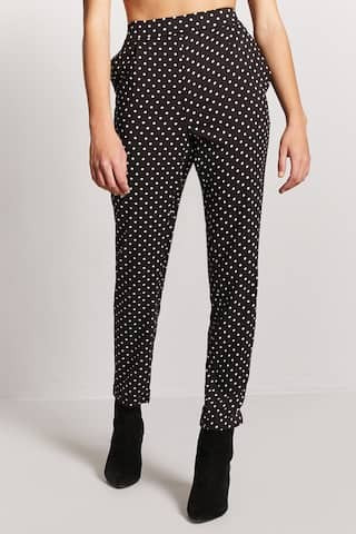 Polka Dot Ankle Pants | Forever 21 (US)
