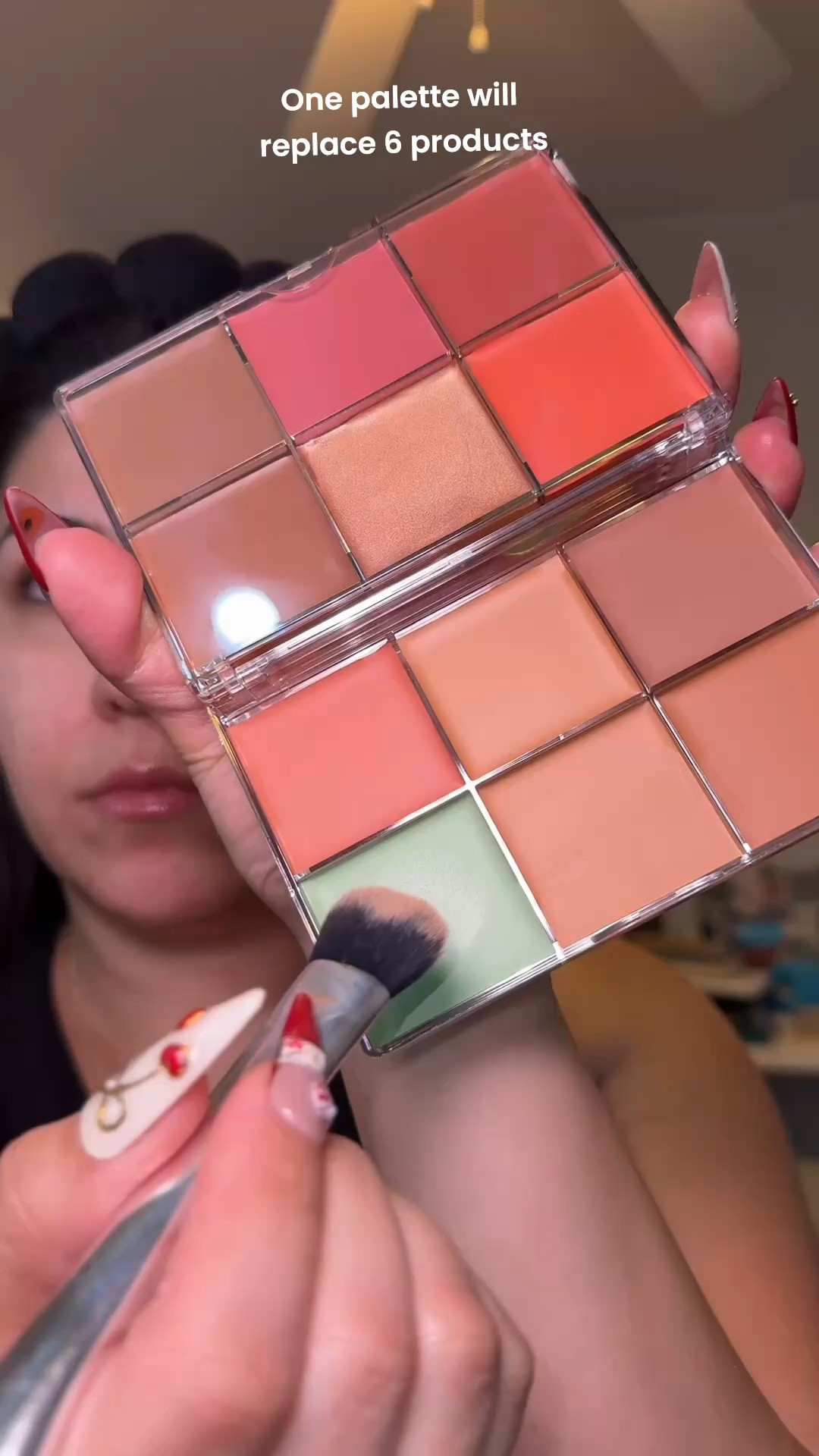 Conceal contour, blush, and highlight plus color correction in one palette!! #colorcorrection #makeup

#LTKselfcare #LTKBeauty #LTKmorningroutine