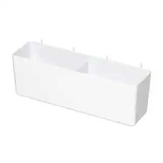 Medium White Pegboard Storage Bin by Simply Tidy® | Michaels Stores