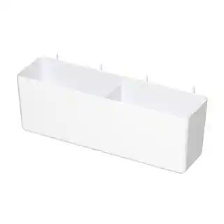 Medium White Pegboard Storage Bin by Simply Tidy® | Michaels Stores