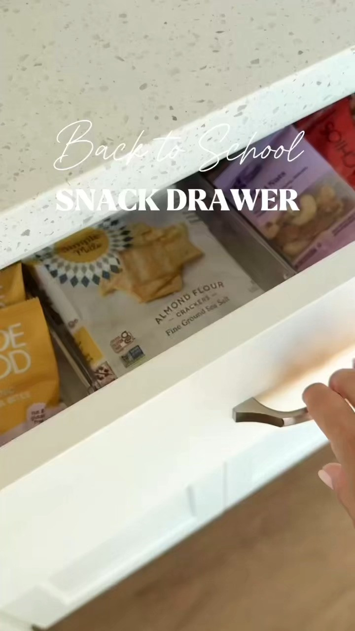 This snack drawer has been a total game changer for back-to-school season! 🍿🥨 No more “Mom, I’m hungry!” every five minutes—everything’s organized, accessible, and kid-approved. Perfect for quick lunches, after-school bites, or busy mornings on the go.

Shop all the bins, organizers, and favorite snacks I used to pull it together right here 🛒👇

#SnackDrawerGoals #LTKHome #LTKBackToSchool #OrganizedMama #AmazonFinds 

 #LTKU #LTKHome #LTKKids