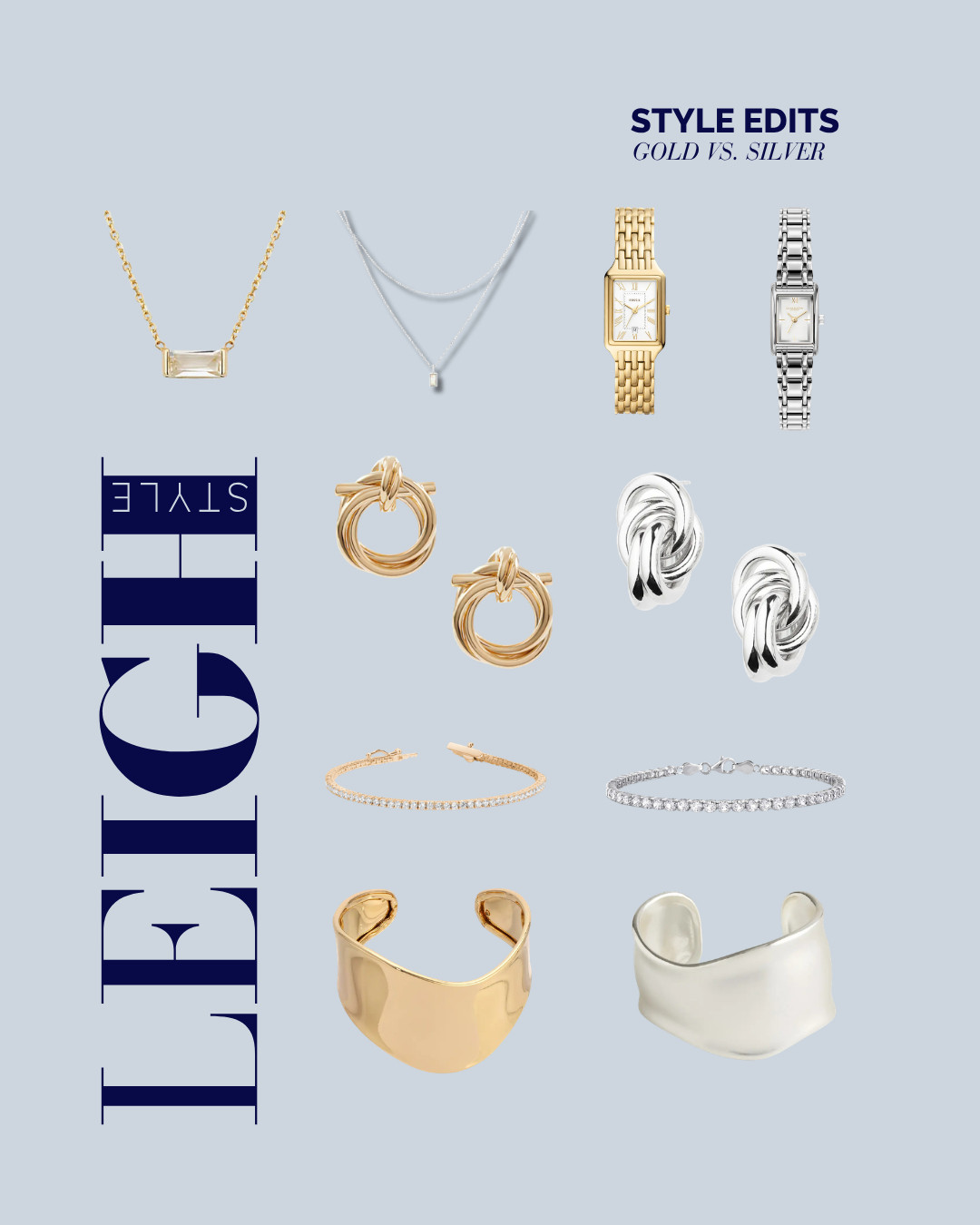 Warm gold or cool silver—which side are you choosing to elevate your everyday look? 

#StyleEdits #GoldVsSilver #JewelryInspo #AccessoryDetails #JewelryLover #LeighStyle #EverydayJewelry 

 #LTKdayinmylife #LTKBeauty