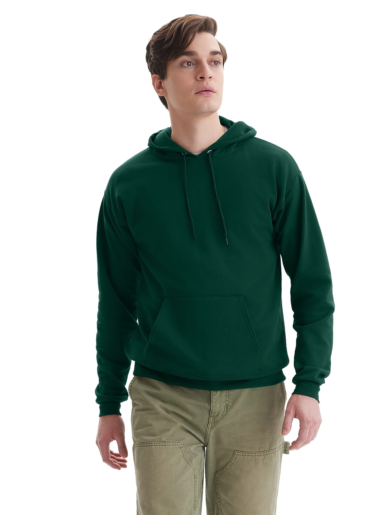 Hanes Men's & Big Men's EcoSmart Fleece Pullover Hoodie, up to 5XL | Walmart (US)