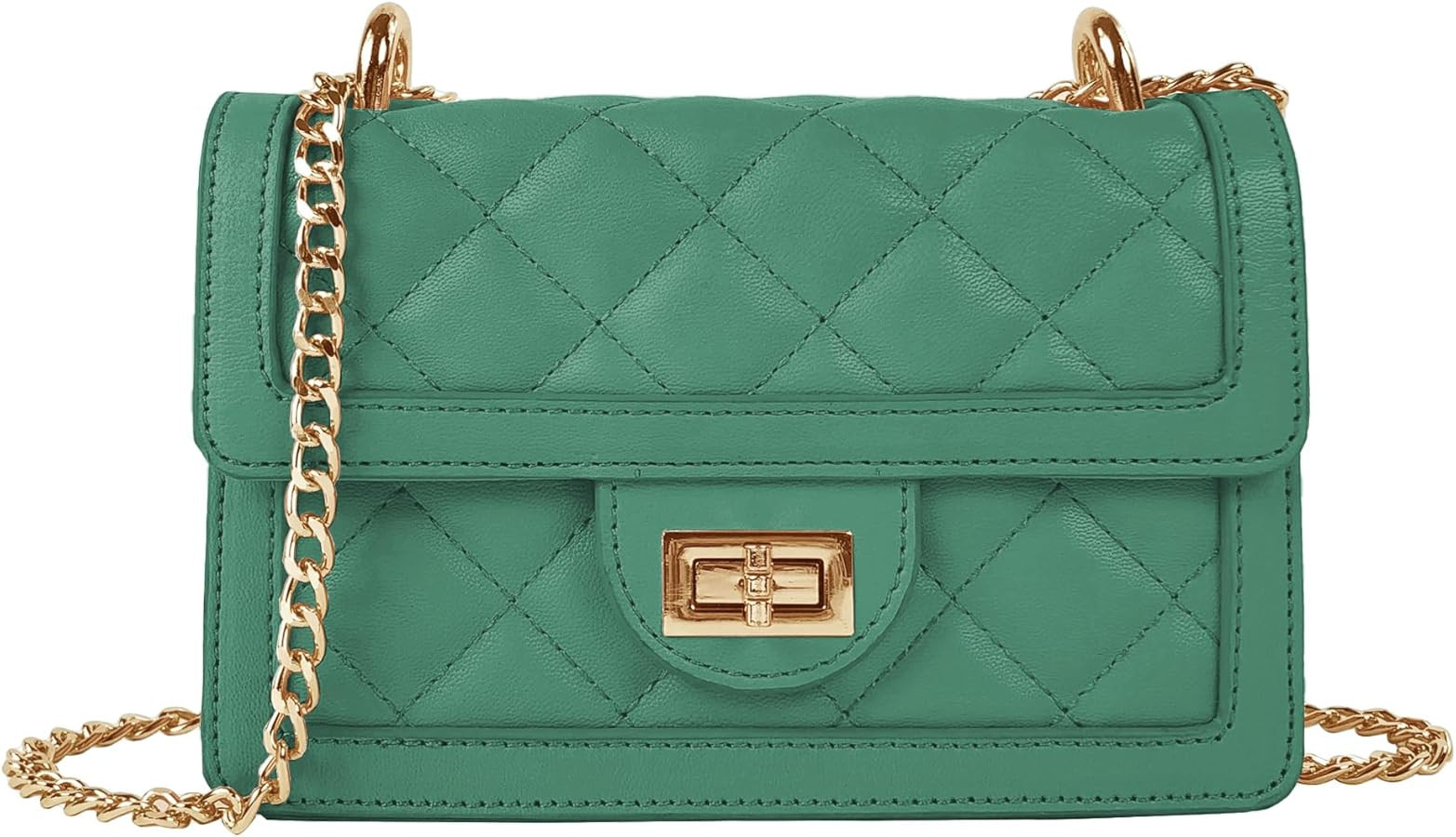 SG SUGU Small Quilted Crossbody Bag, Trendy Designer Mini Shoulder Bag, Phone Wallet Purse for Wo... | Amazon (US)