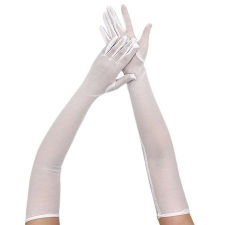 Sexy Black Arm Sleeve Elegant Anti-UV Driving Car Glove Elasticity Mittens Sunscreen Mittens Mesh Gl | Walmart (US)