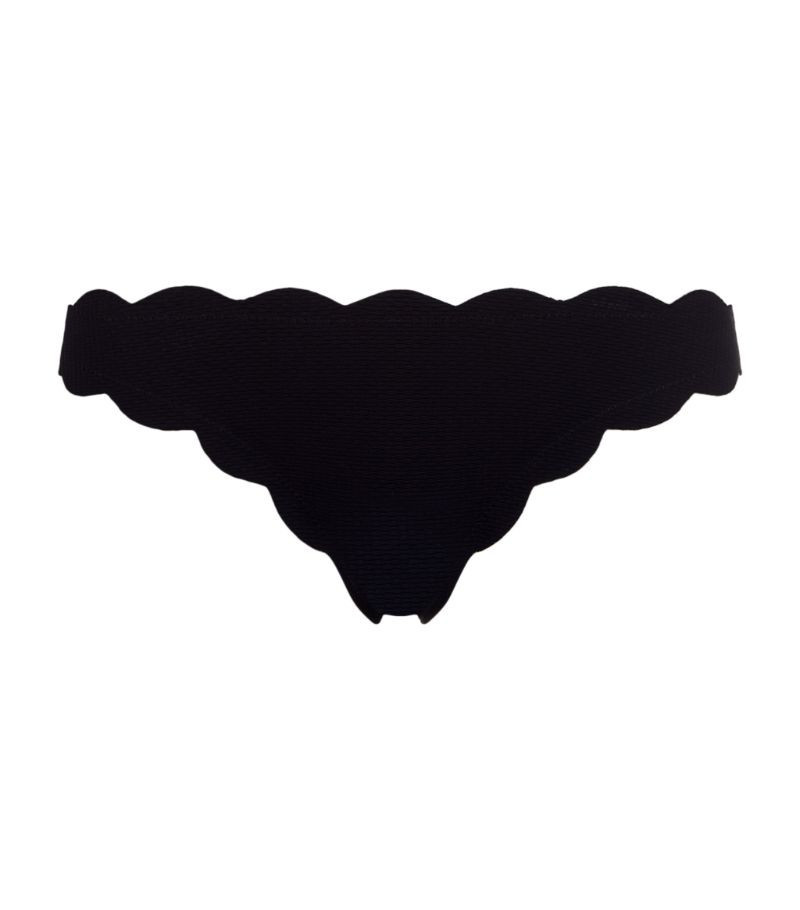 Marysia Antibes Scalloped Bikini Bottoms | Harrods