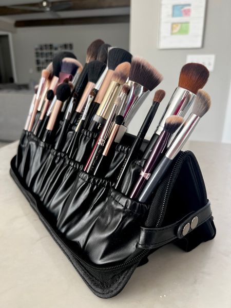 My travel & storage makeup brush case! A makeup artist dream product that displays and stores them easily. 

#LTKFind #LTKbeauty #LTKunder50