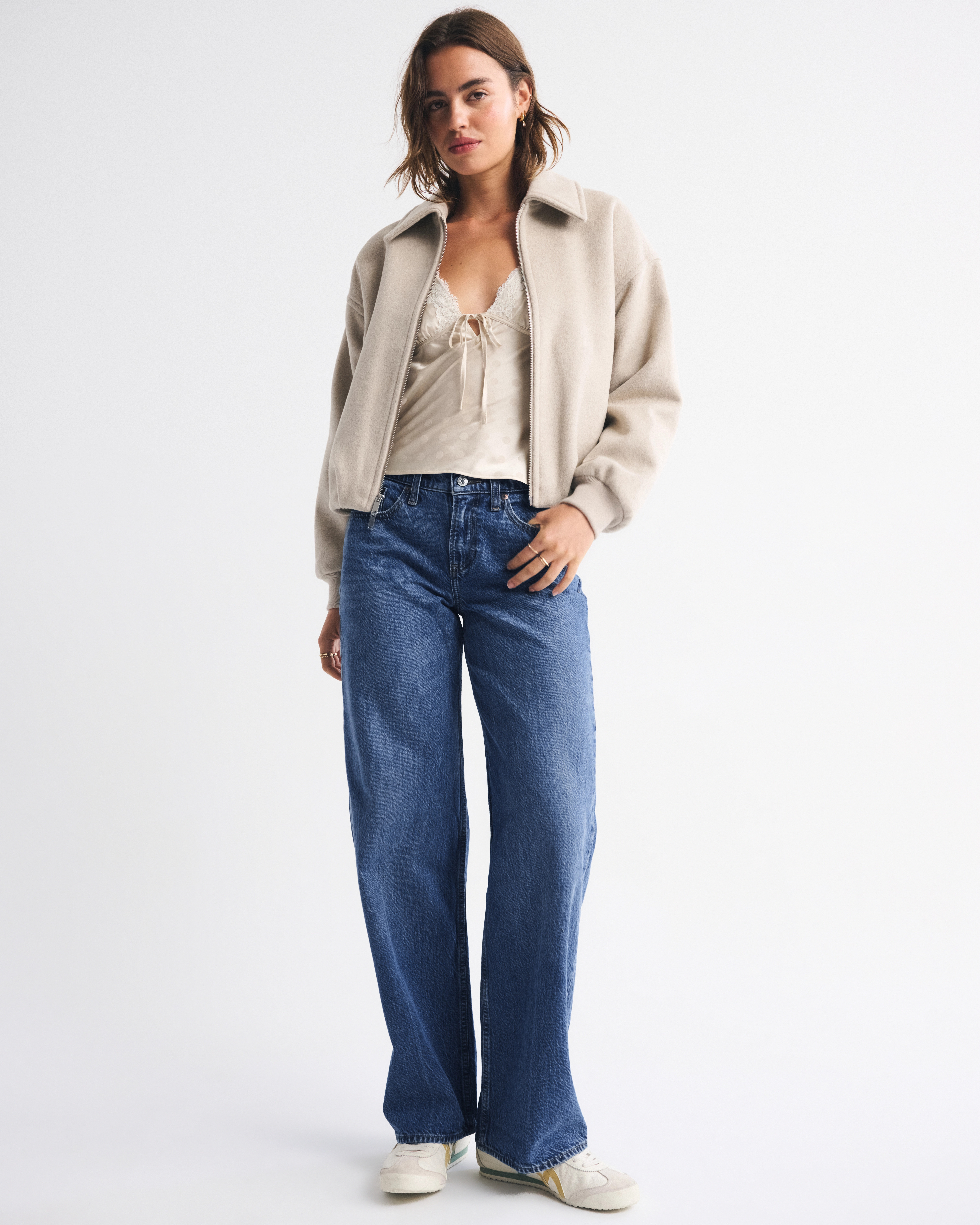 Low Rise Ultra Loose Jean | Abercrombie & Fitch (US)