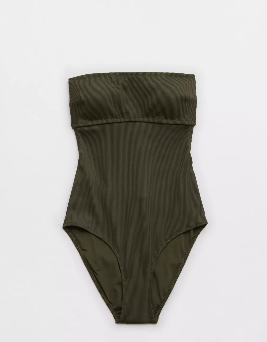 Aerie Ribbed Strapless One Piece | Aerie