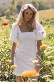 Tuscany Dress - White | Petal & Pup (AU)