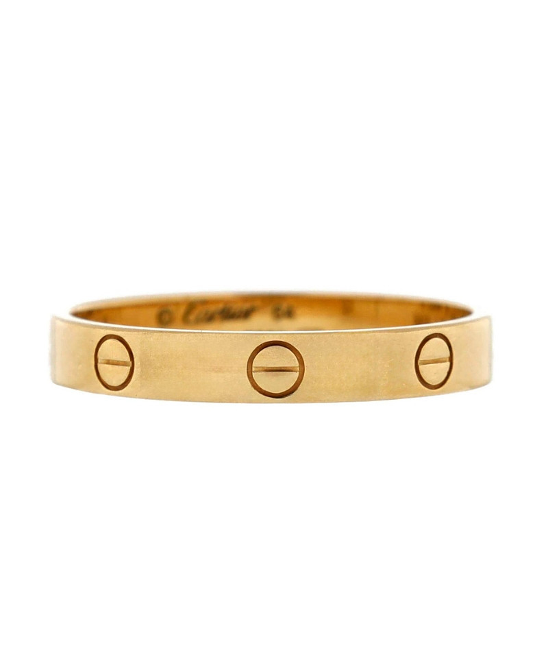 Pre-Owned Cartier Love Wedding Band Ring 18K Gold | Bloomingdale's (US)