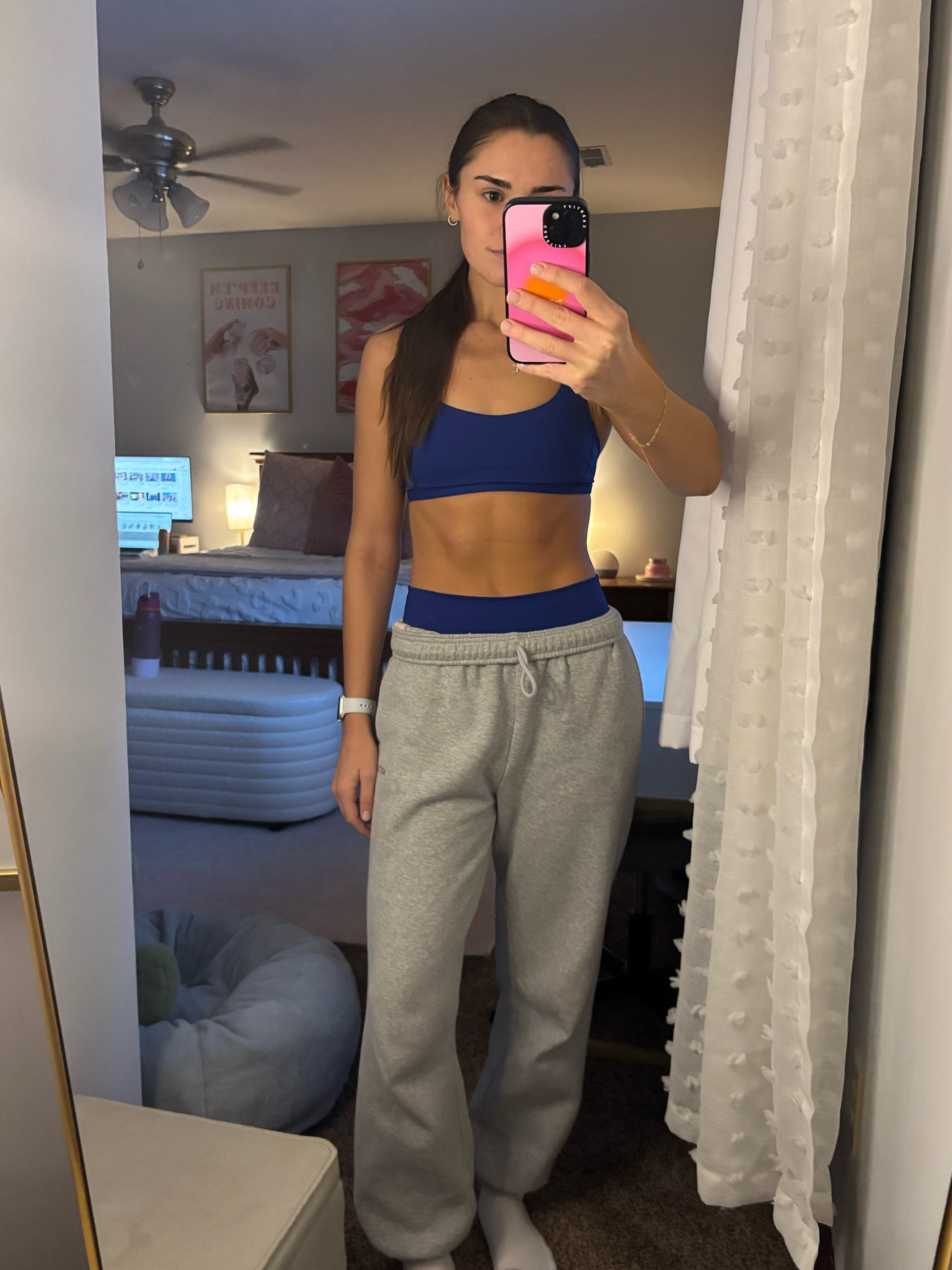 Extra small in the sports bra, small in leggings, small in sweatpants! 

#LTKActive #LTKFitness #LTKFindsUnder100