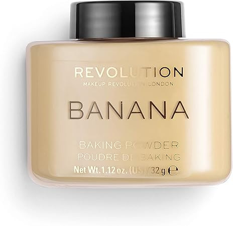 Makeup Revolution Loose Baking Powder, Make Up Setting Powder, Provides Long-lasting Coverage, Re... | Amazon (US)