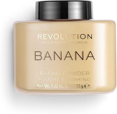 Makeup Revolution Loose Baking Powder, Make Up Setting Powder, Provides Long-lasting Coverage, Re... | Amazon (US)