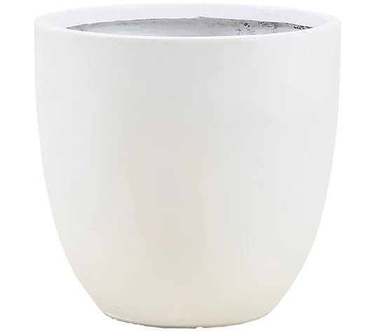 Luxen Home 9" Round Planter - QVC.com | QVC