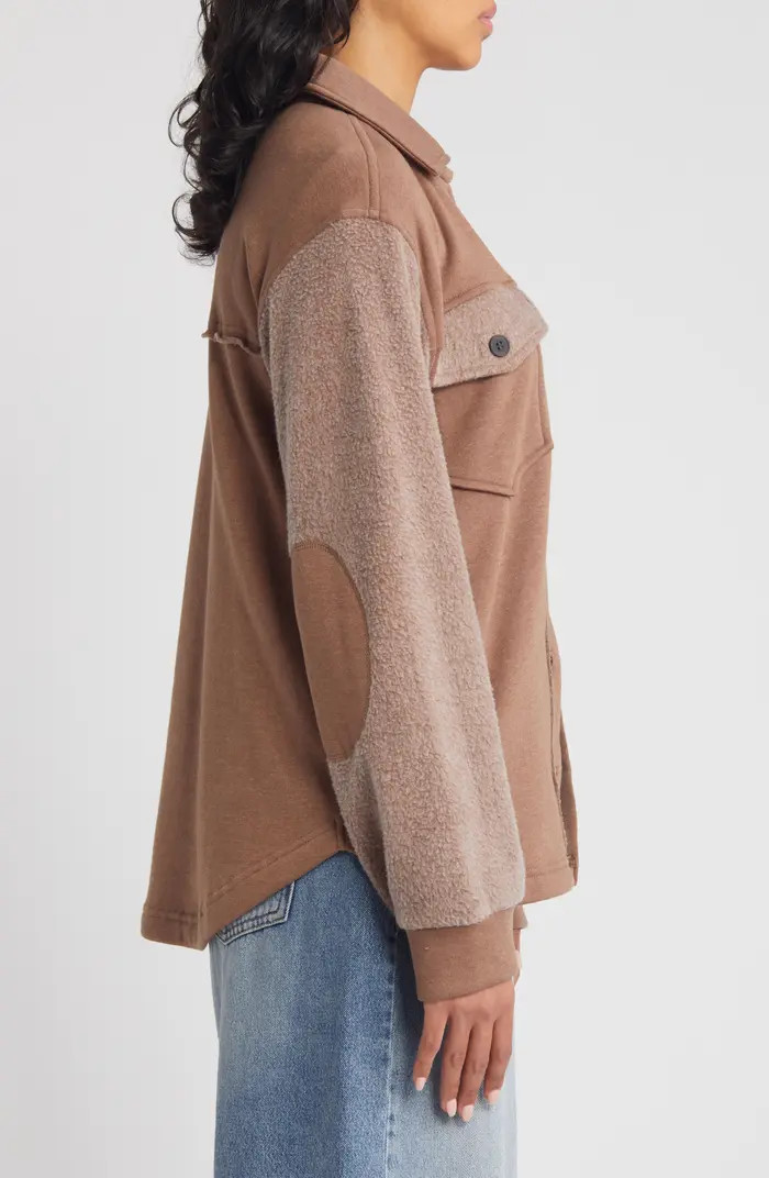 Thread & Supply Sweatshirt Pocket Shacket | Nordstrom | Nordstrom