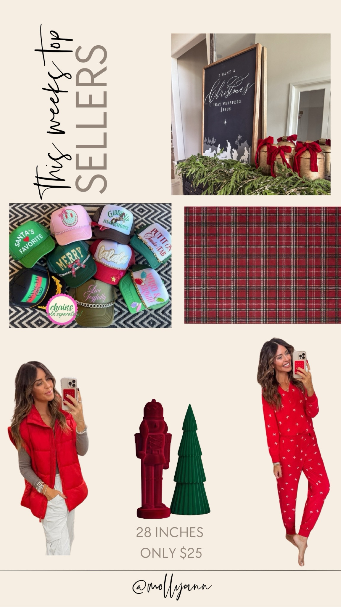 This weeks top sellers!! Things you LOVED. ♥️ Christmas edition. 🎄 


#LTKSeasonal #LTKHoliday #LTKStyleTip