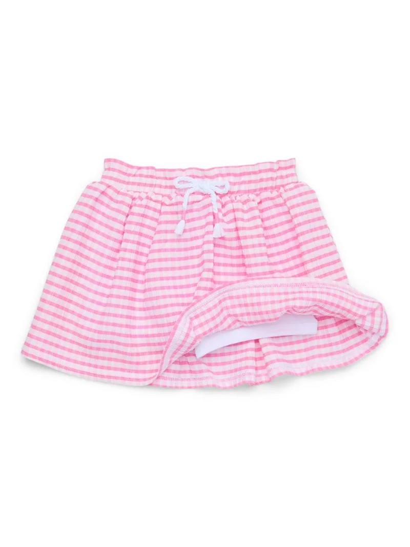 Garanimals Toddler Girl Crinkle Crepe Paperbag Skort, Sizes 18M-5T | Walmart (US)