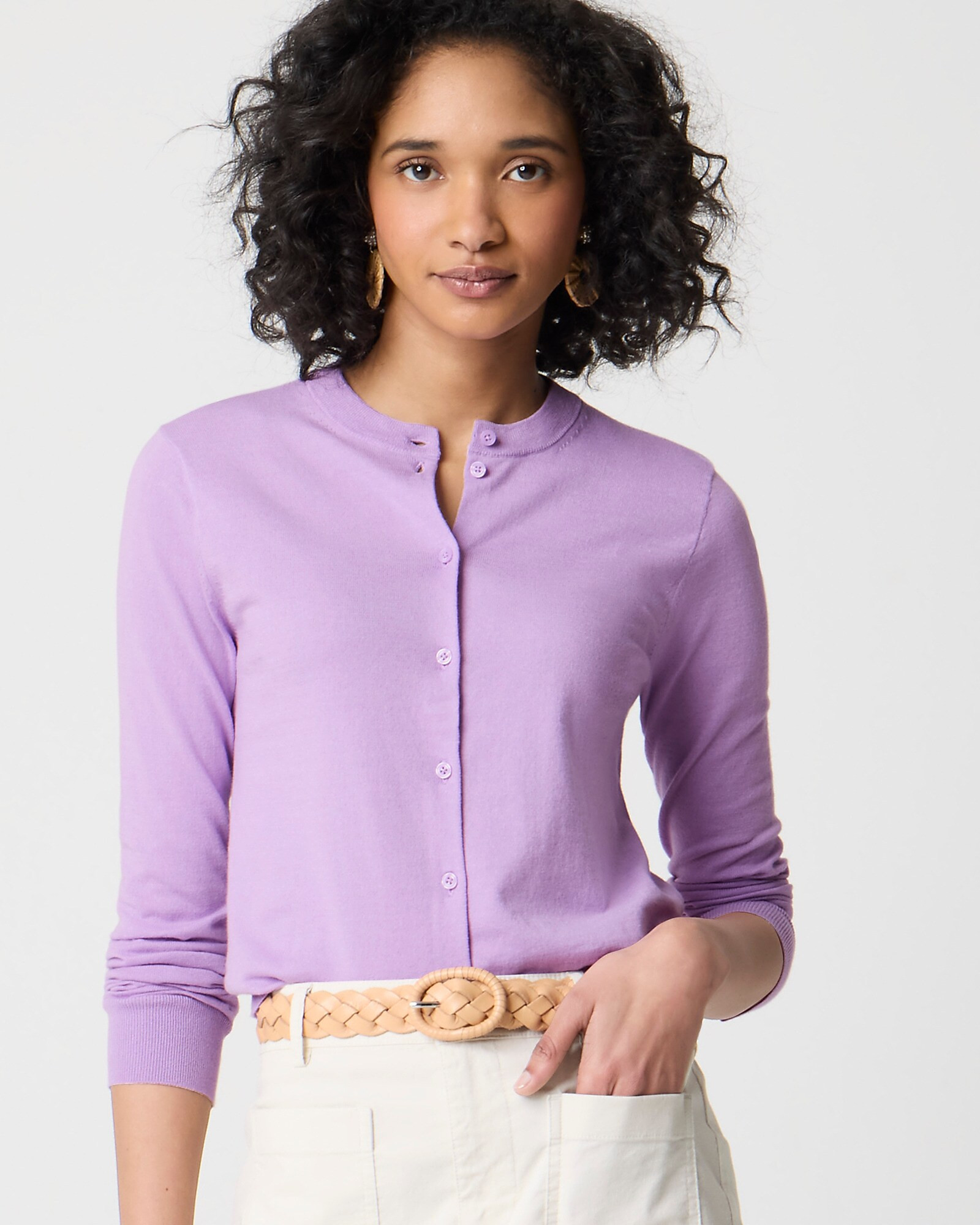 Classic cotton cardigan sweater | J.Crew Factory