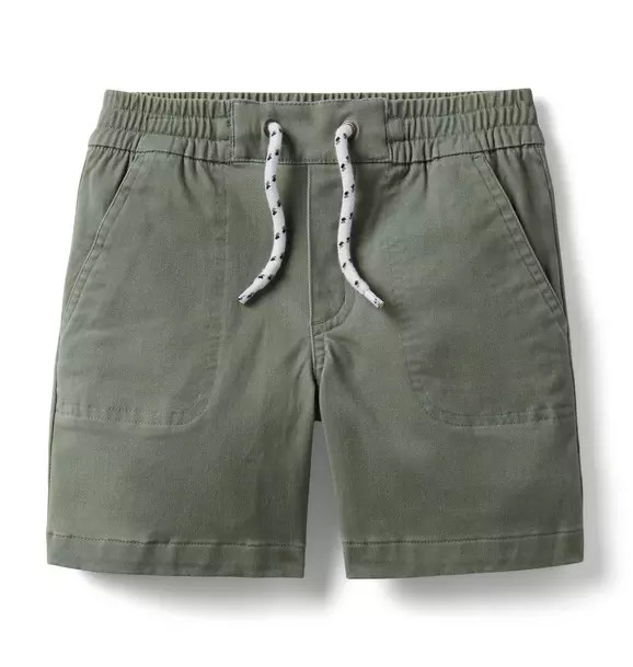 Twill Pull-On Short | Janie and Jack