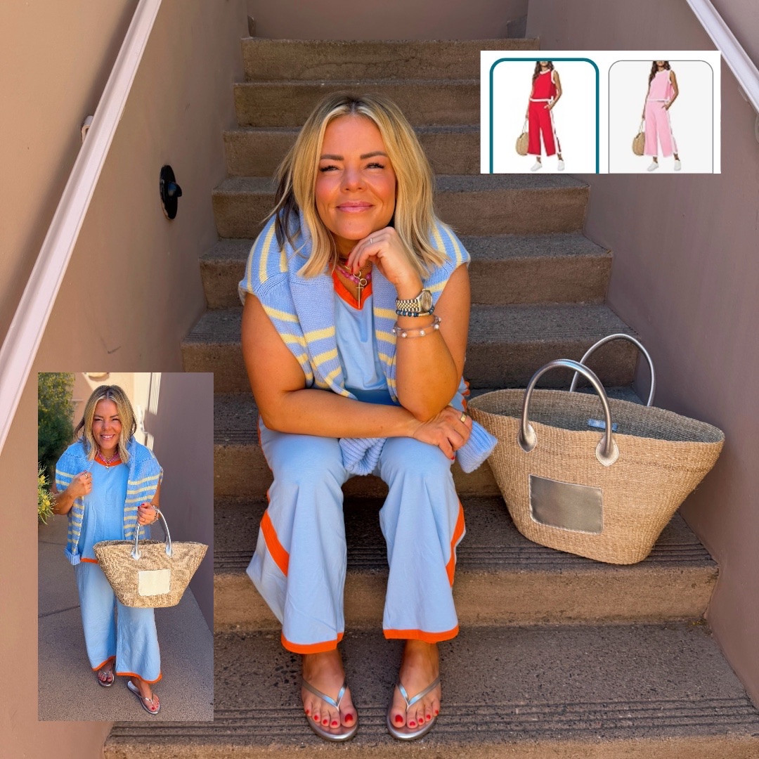 Matching set, loungewear, styling tip, vacation look 

#LTKootd #LTKSeasonal