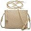 LYPULY Small Crossbody Bags for Women, Trendy Vegan Leather Shoulder Purses, Clutch Wallet with W... | Amazon (US)