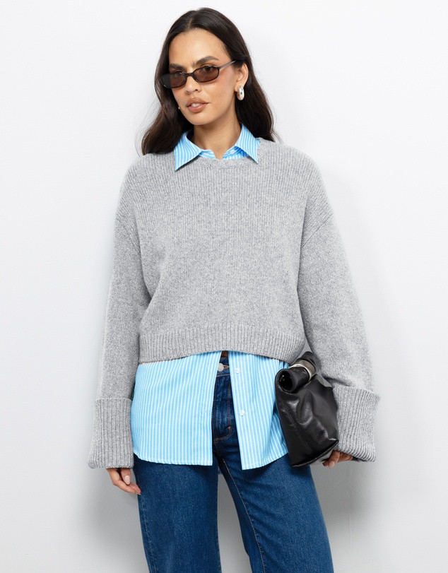 Enaya Chunky Merino Wool Jumper | THE ICONIC (AU & NZ)