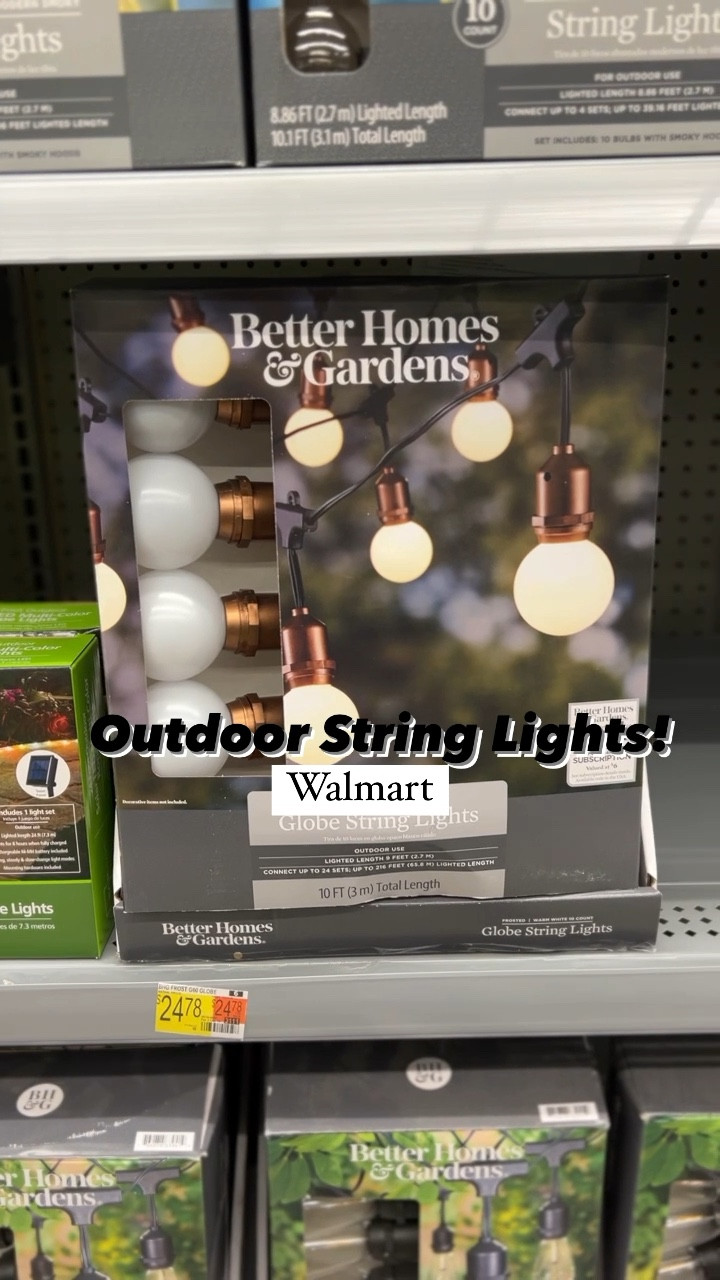 Better homes deals and gardens lights